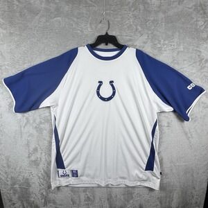 Indianapolis Colts Men's XL Short Sleeve White‎ T-shirt , NFL Team Apparel